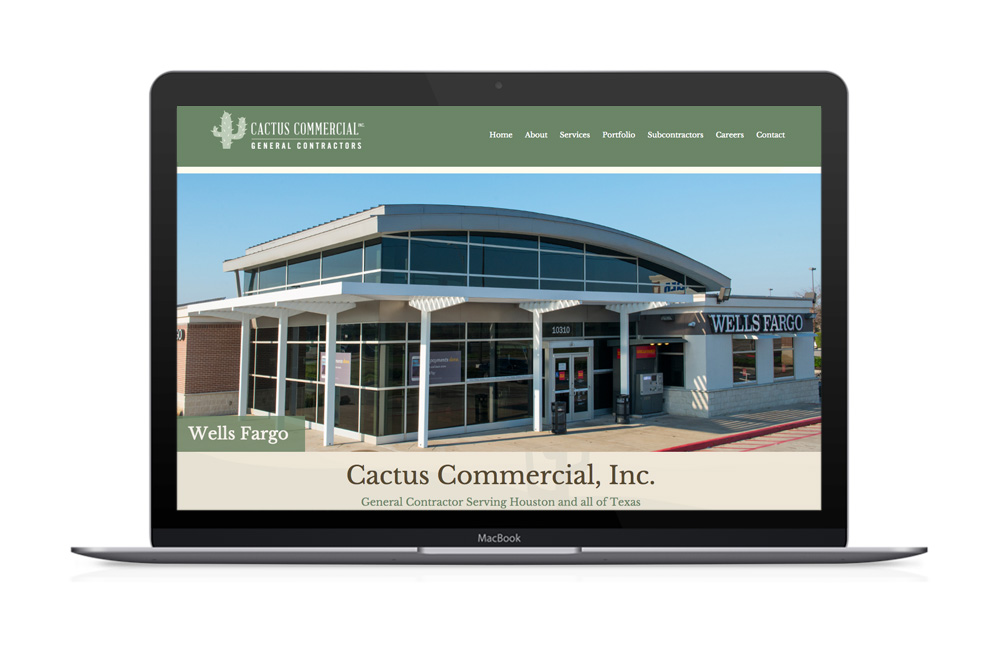 Cactus Commercial Website Design