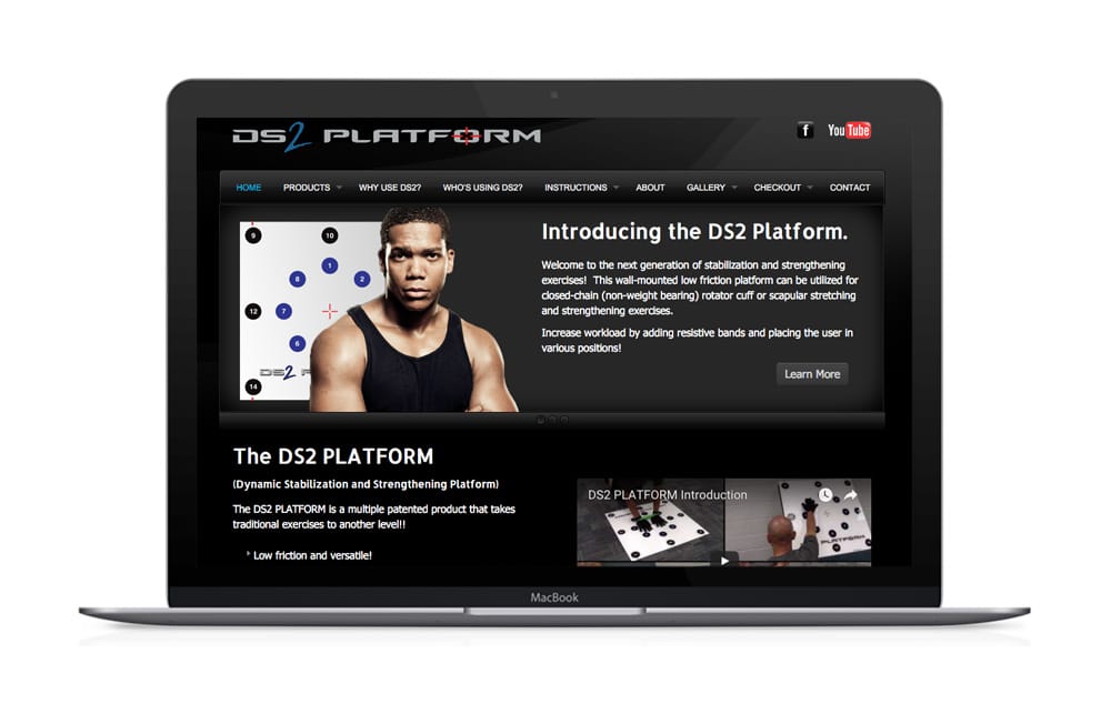 DS2 Platform Website Design
