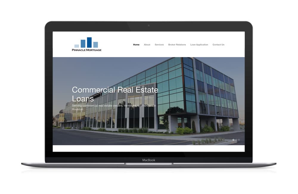 Pinnacle Mortgage Website Design