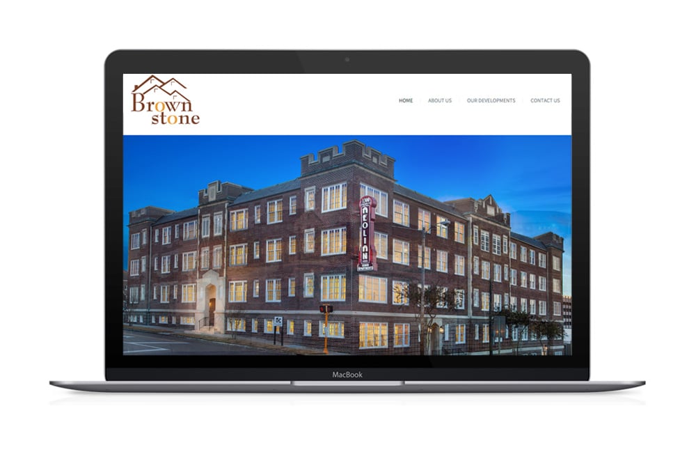 The Brownstone Group Website Design in Houston