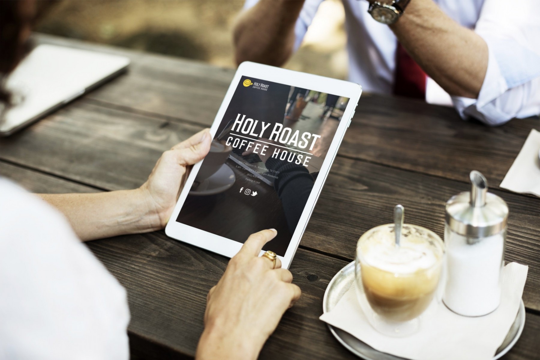 Holy Roast Coffee House JellyFlea Creative